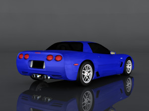 chevrolet corvette z06 3D Model