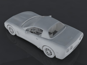 chevrolet corvette z06 3D Model