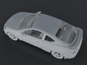 acura rsx type-s 3D-Modell