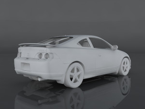 acura rsx type-s 3D-Modell