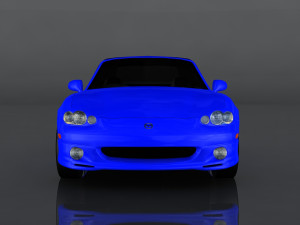 mazda mx-5 2002 Model 3D