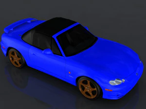 mazda mx-5 2002 3D Model