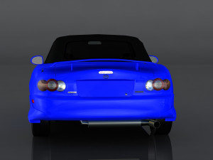 mazda mx-5 2002 Model 3D