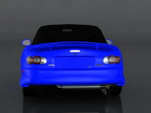 mazda mx-5 2002 3D Model