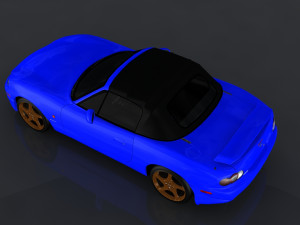 mazda mx-5 2002 Model 3D
