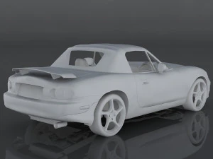 mazda mx-5 2002 3D Model