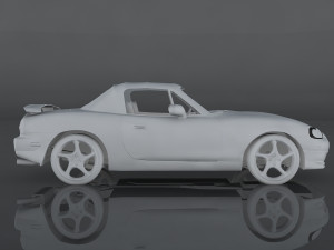 mazda mx-5 2002 Model 3D