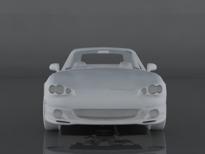 mazda mx-5 2002 Model 3D