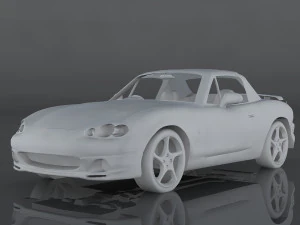 mazda mx-5 2002 3D Model