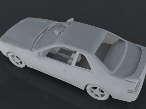 honda prelude 3Dモデル