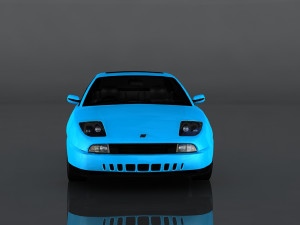 fiat coupe 2000 3D 모델