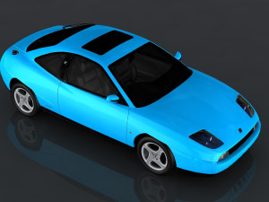 fiat coupe 2000 3D 모델