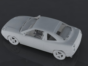 fiat coupe 2000 3D 모델
