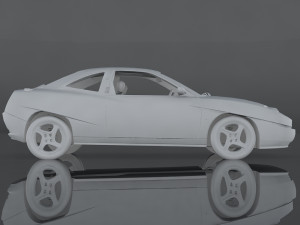 fiat coupe 2000 3D 모델