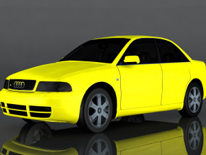 audi s4 3D मॉडल