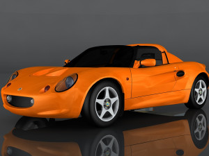 1999 lotus elise Modèle 3D