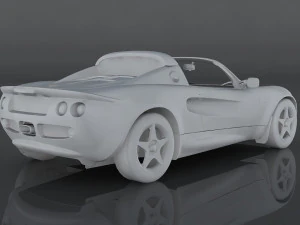 1999 lotus elise 3D Model