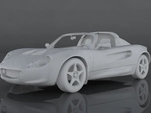 1999 lotus elise 3D Model