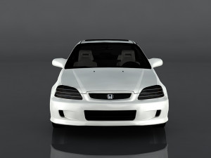 1999 honda civic si Model 3D