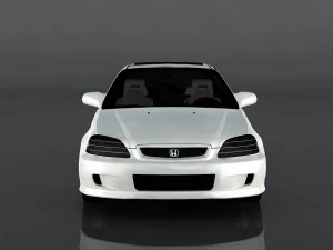 1999 honda civic si 3D Model