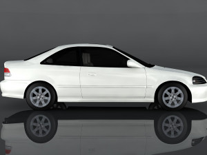 1999 honda civic si Model 3D