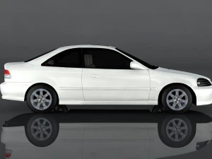 1999 honda civic si 3D Model