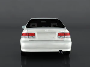 1999 honda civic si 3D Model