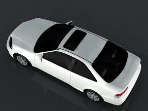 1999 honda civic si 3D Model