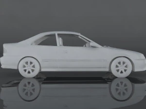 1999 honda civic si 3D Model