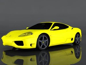 Ferrari 360Modena Modello 3D