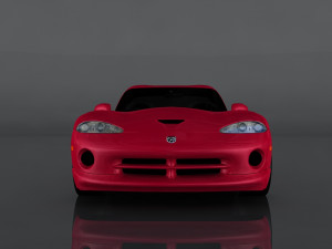 dodge viper gts 3D Модель