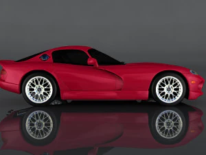 dodge viper gts 3D Model