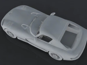 dodge viper gts 3D Model