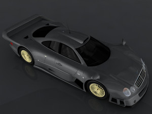 mercedes-benz clk-gtr Modelo 3D