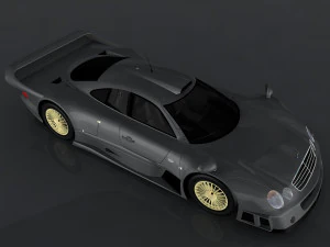 mercedes-benz clk-gtr 3D Model