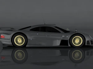 mercedes-benz clk-gtr 3D Model