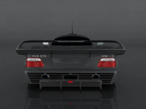 mercedes-benz clk-gtr 3D Model