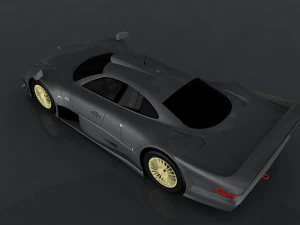 mercedes-benz clk-gtr 3D Model