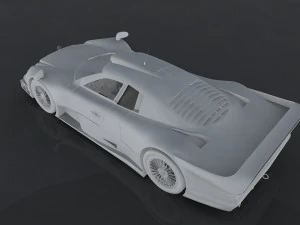 mercedes-benz clk-gtr 3D Model