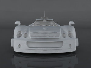 mercedes-benz clk-gtr Modelo 3D