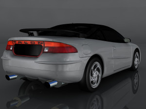 eagle talon tsi turbo Model 3D