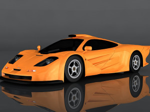 mclaren f1 3D 模型