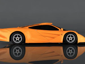 mclaren f1 3D Model