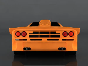 mclaren f1 3D Model
