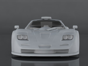 mclaren f1 3D Model