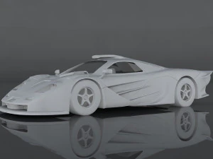 mclaren f1 3D Model