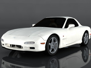 1997 mazda rx-7 3D 모델