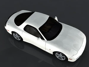 1997 mazda rx-7 Modelo 3D