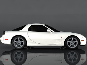 1997 mazda rx-7 3D 모델