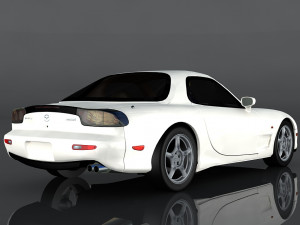 1997 mazda rx-7 3D 모델